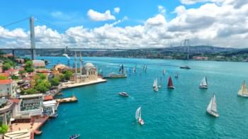 Blick auf Istanbul