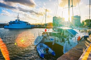 Hafen in Olbia