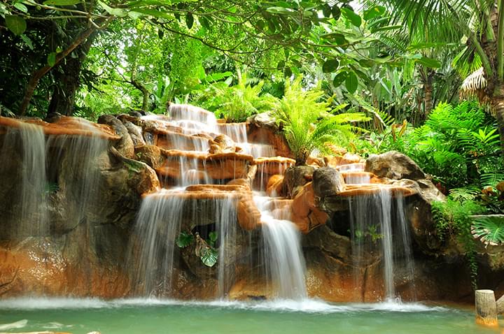 Heiße Quellen in Costa Rica