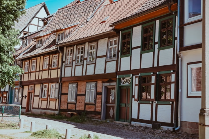 Fachwerkhäuser in Quedlinburg