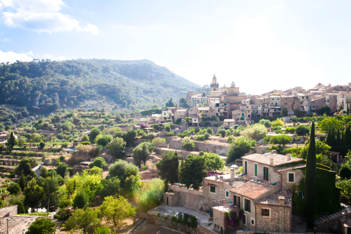 Blick auf Valldemossa