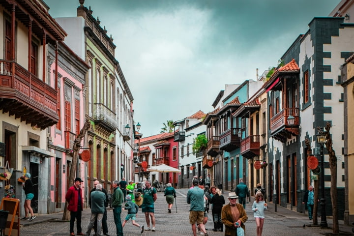 Promenade in Teror