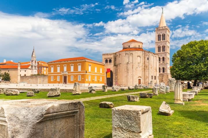 Roman Forum in Zadar