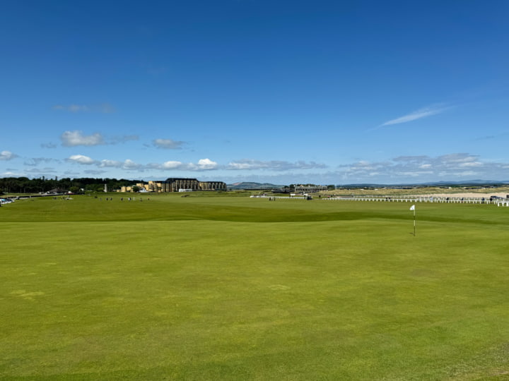 Der berühmte Golfplatz in St. Andrews