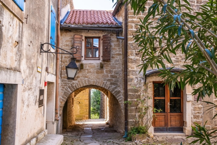 Gasse in Grožnjan