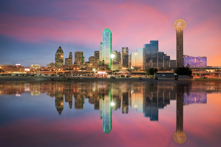Skyline in Dallas