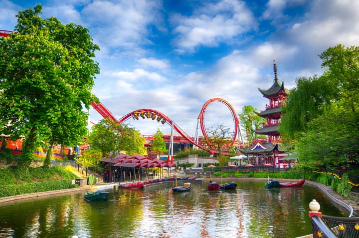 Tivoli See in Koppenhagen