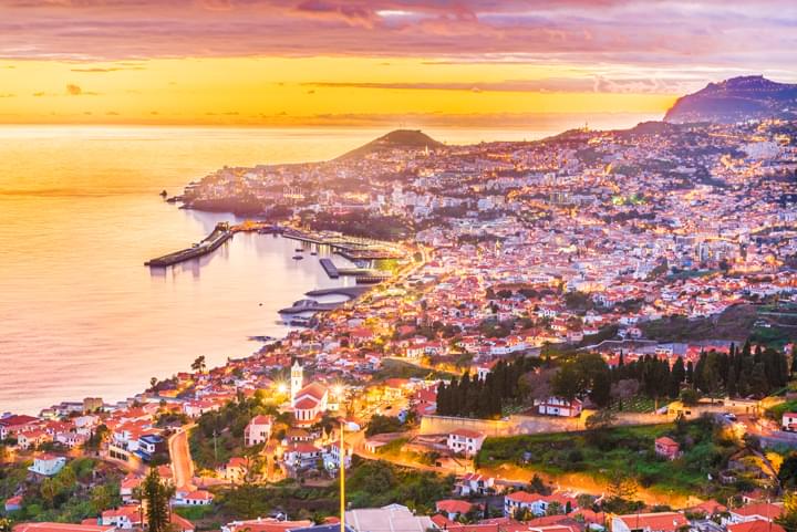Sicht auf Funchal