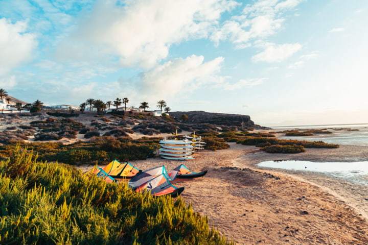 Sotavento Strand auf Fuerteventura