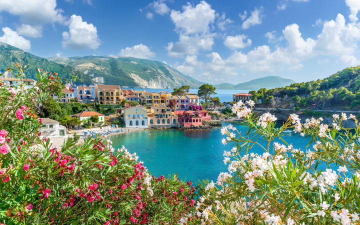 Aussicht auf die Bucht in Assos