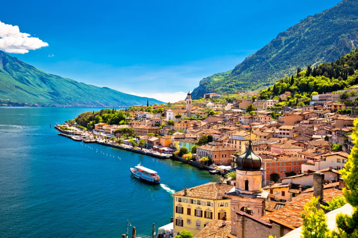 Ufer von Limone sul Garda
