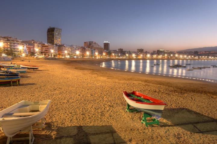 Strand in Las Palmas