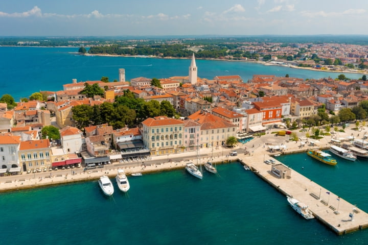 Poreč mit der Euphrasius-Basilika