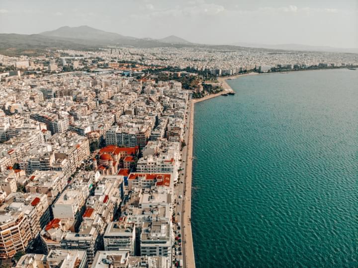 Thessaloniki von oben