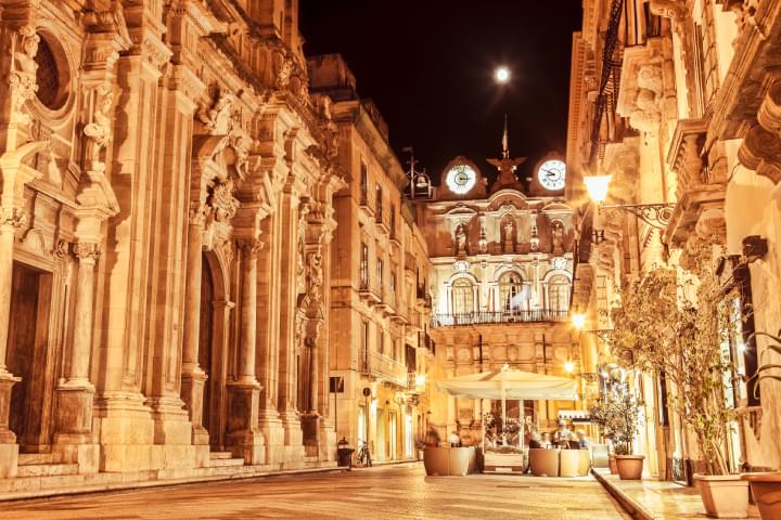 Hauptstraße in Trapani