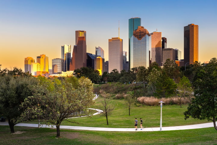 Skyline in Houston