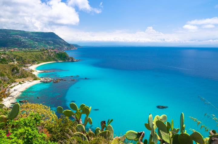 Strand in Capo Vaticano