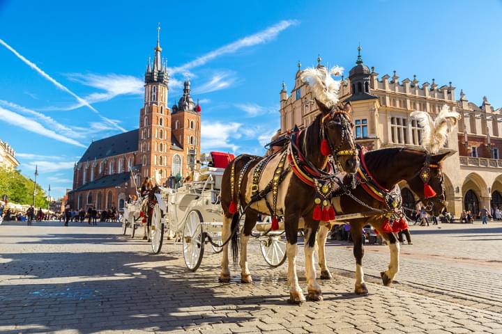 Kutsche in Krakau