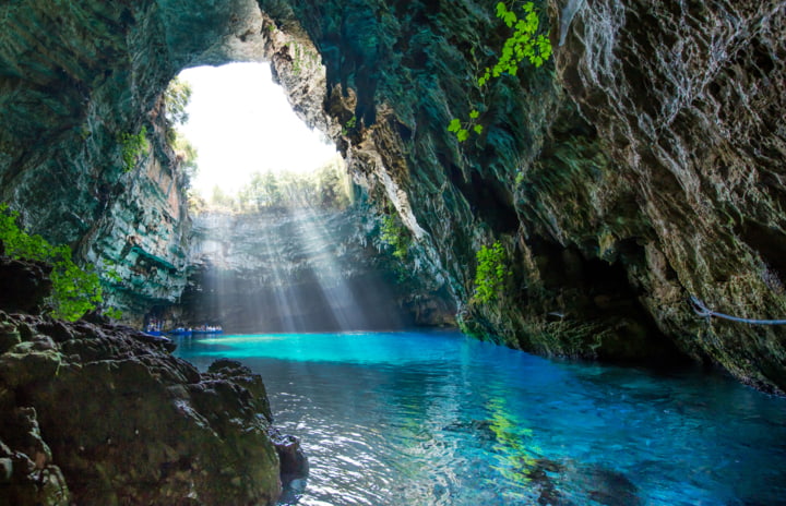 Die Melissani-Höhle 