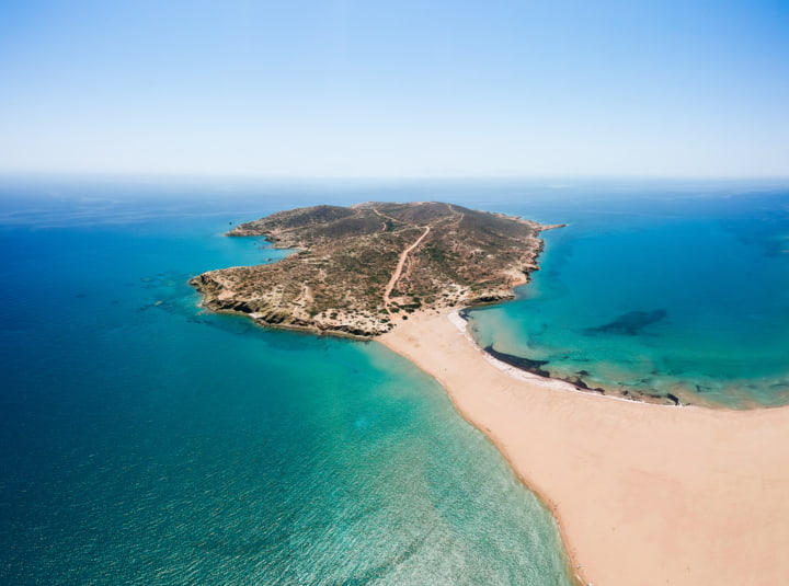 Strand in Prasonisi