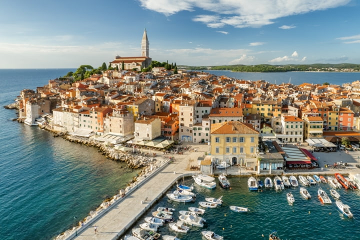 Die Stadt Rovinj