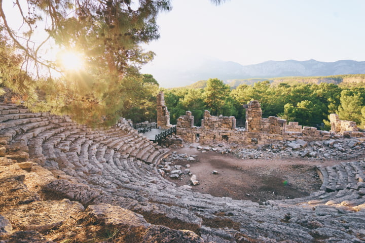 Amphitheater in Phaselis