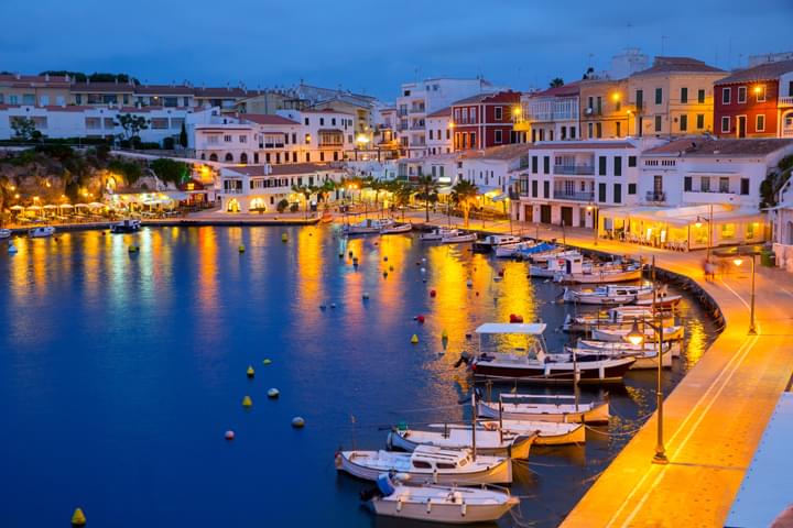Hafen in Mahon
