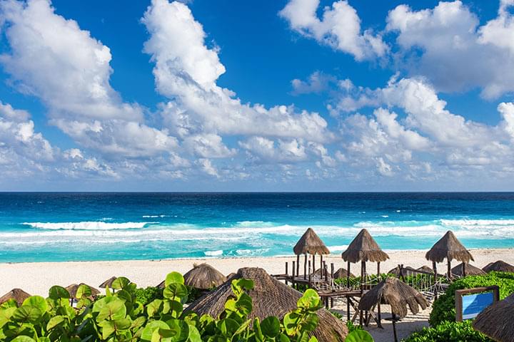 Strand in Cancún