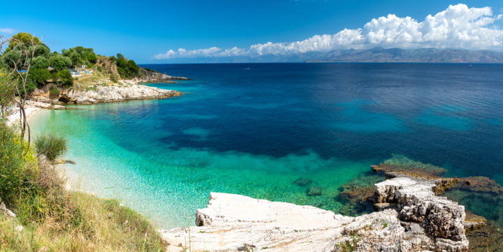 Strand von Kassiopi