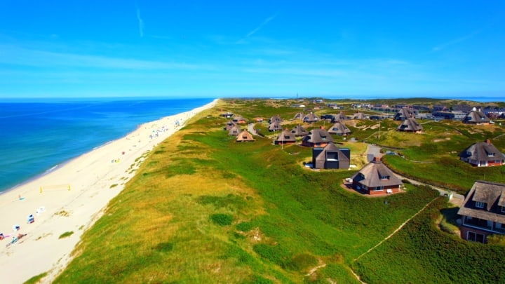 Ausblick auf die Küste von Sylt
