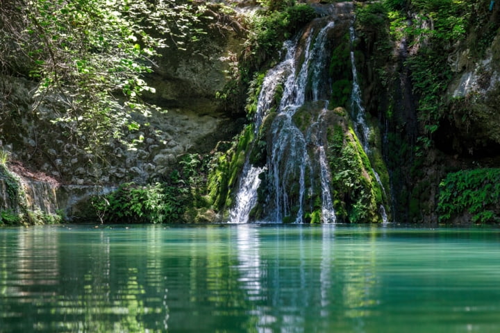 Wasserfall im Tal der Schmetterlinge