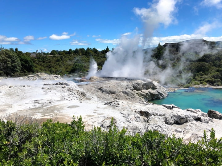 Heiße Quellen in Rotorua