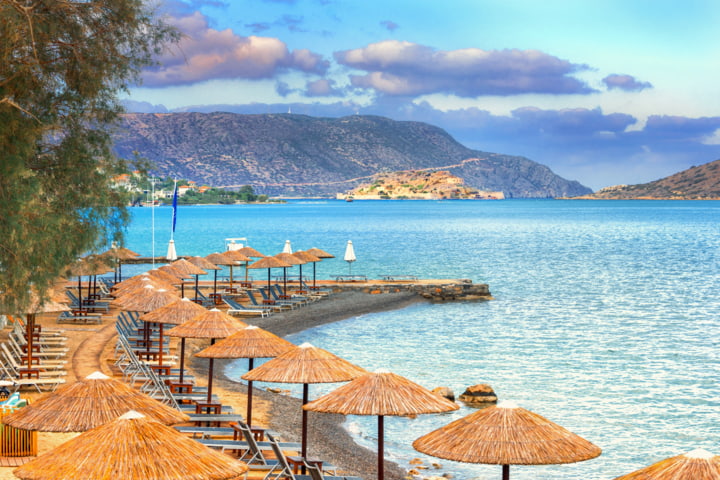 Strand in Elounda