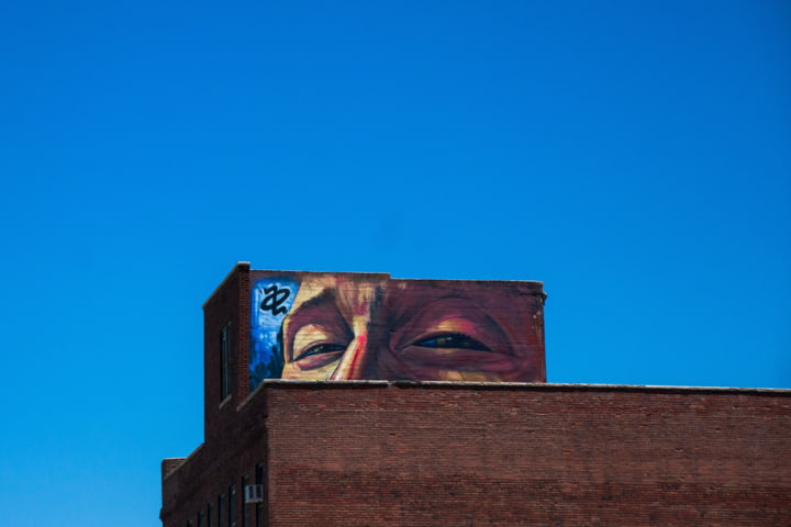 Gebäude im Crossroads Art District in Kansas City