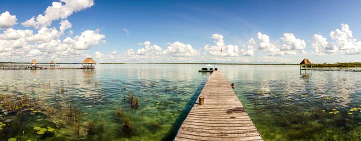 Bacalar Lagune auf Yucata