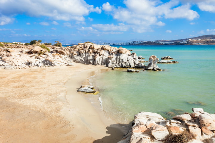 Strand in Parikia