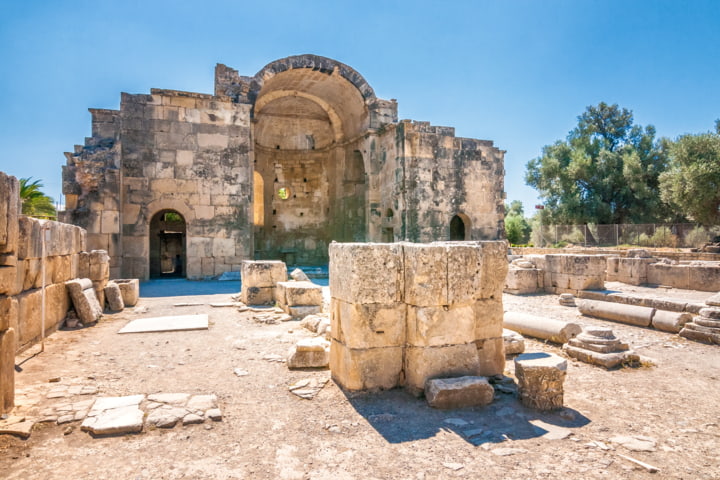 Archäologische Stätte in Gortyn