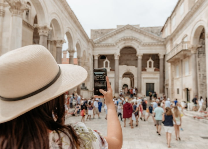Tourist in Split