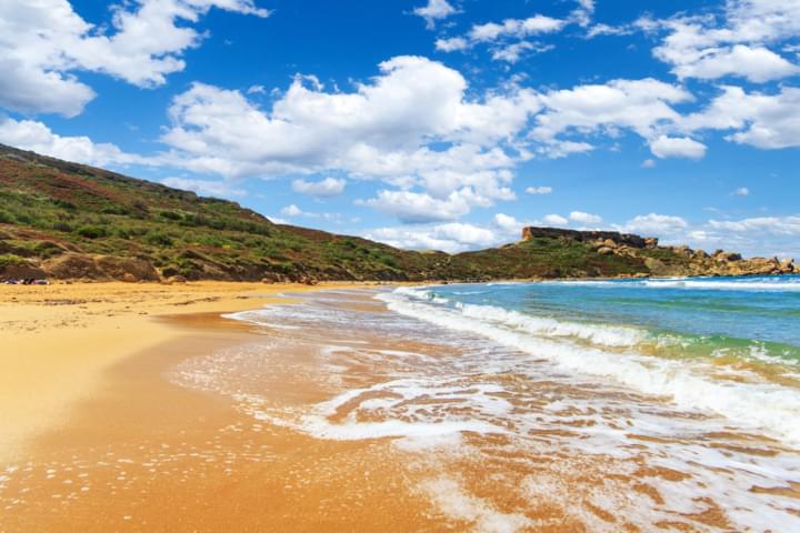 Strand der Golden Bay