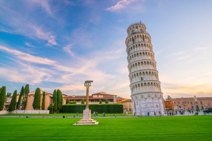 Der schiefe Turm von Pisa