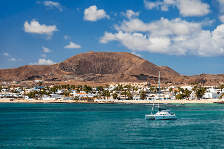 Blick auf Corralejo