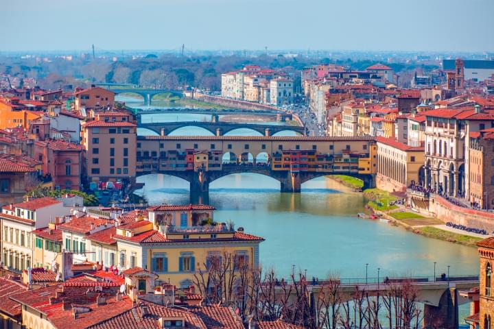 Blick auf Florenz