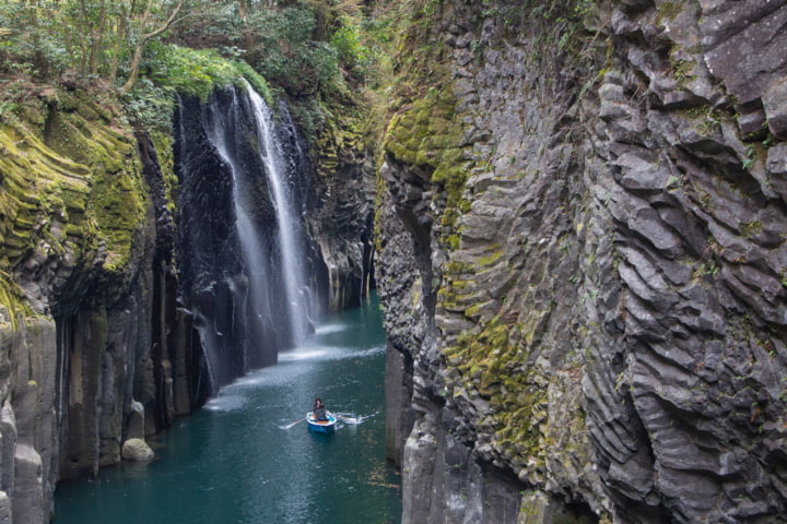 Takachiho-Schlucht in Miyazaki, Japan