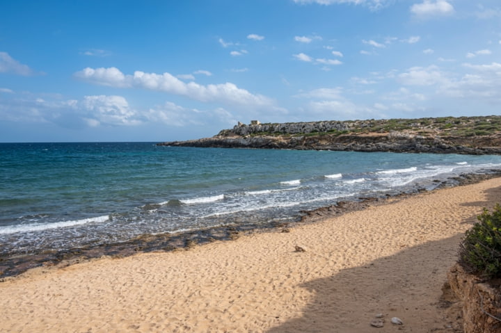Mit dem Mietwagen am Strand