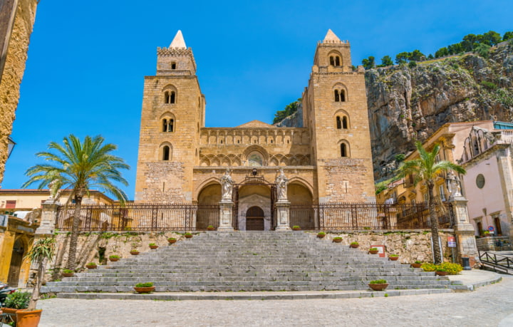 Historisches Stadtzentrum in Cefalù