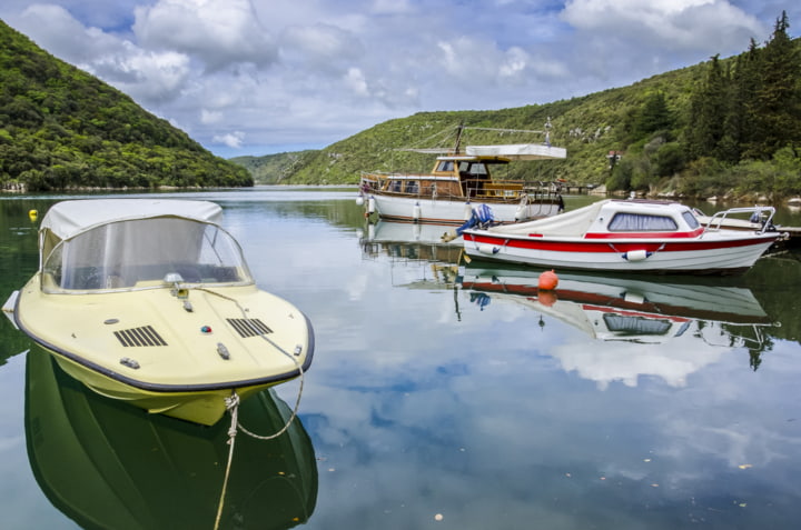 Boote in Limfjord