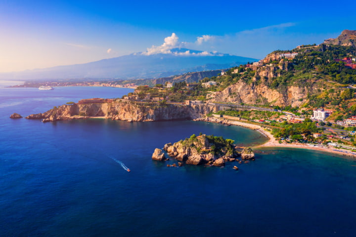 Taormina von oben
