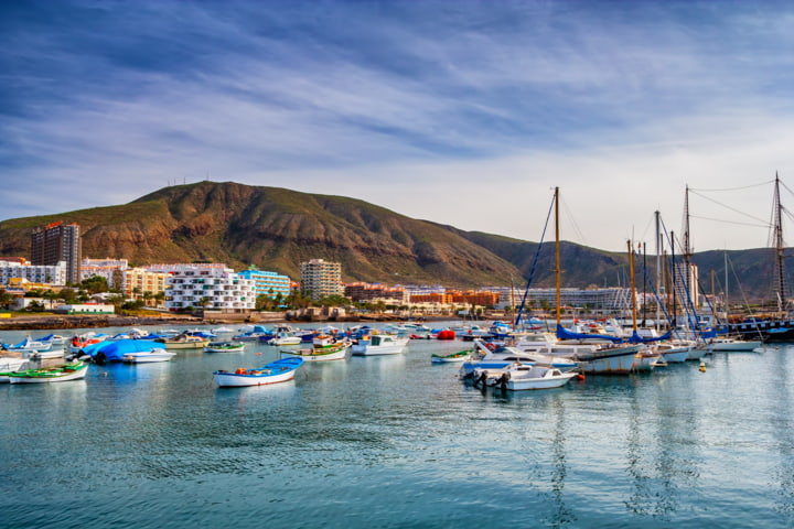 Hafen von Los Cristianos