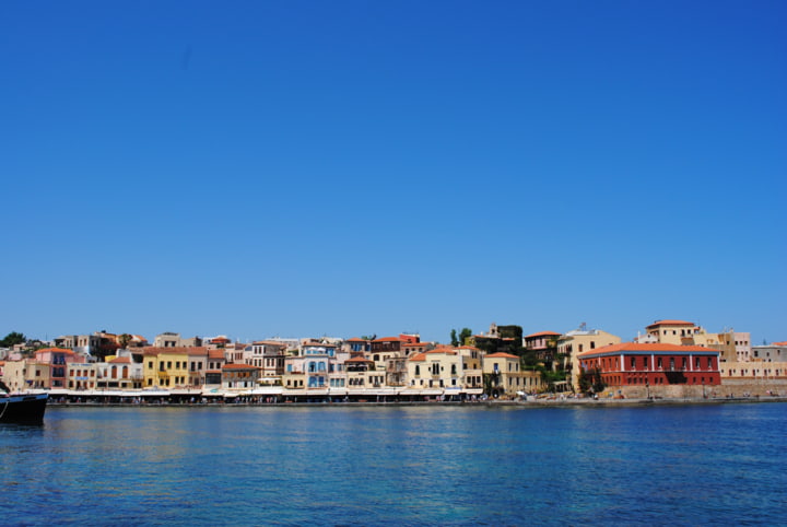 Ausblick auf Chania